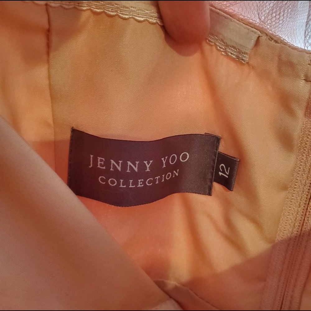 Jenny Yoo Annabelle Dress Size 12 - Cameo Pink - Picture 5 of 5